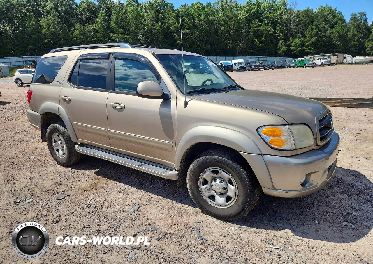 2001 Toyota Sequoia Sr5 VIN:5TDBT44A81S025480 - 4