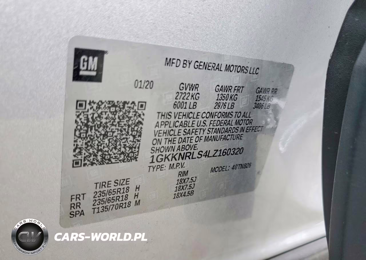 2020 GMC Acadia Sle VIN:1GKKNRLS4LZ160320 - 14