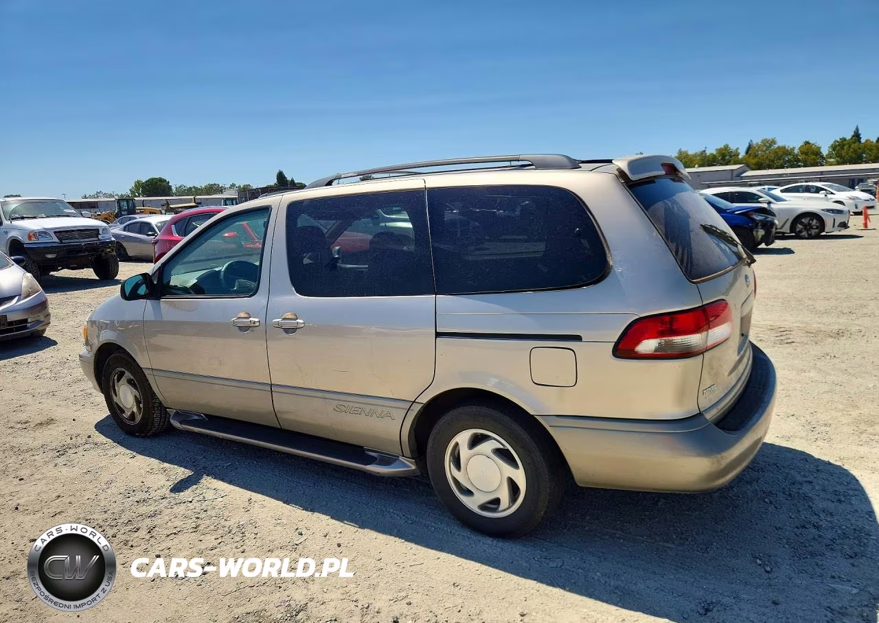 2001 Toyota Sienna Xle VIN:4T3ZF13C41U403266 - 2