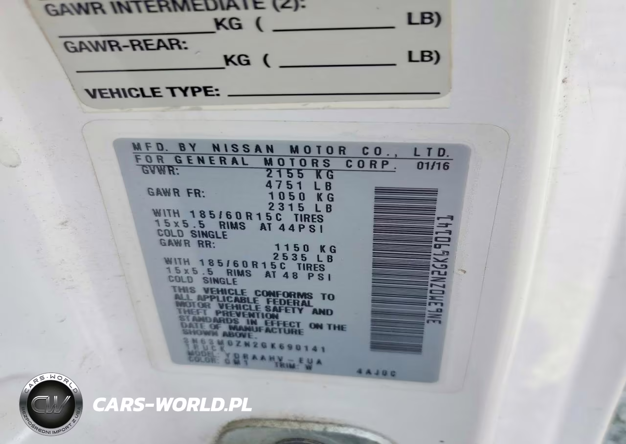 2016 Chevrolet City Express Lt Grade Delivery Van VIN:3N63M0ZN2GK690141 - 13