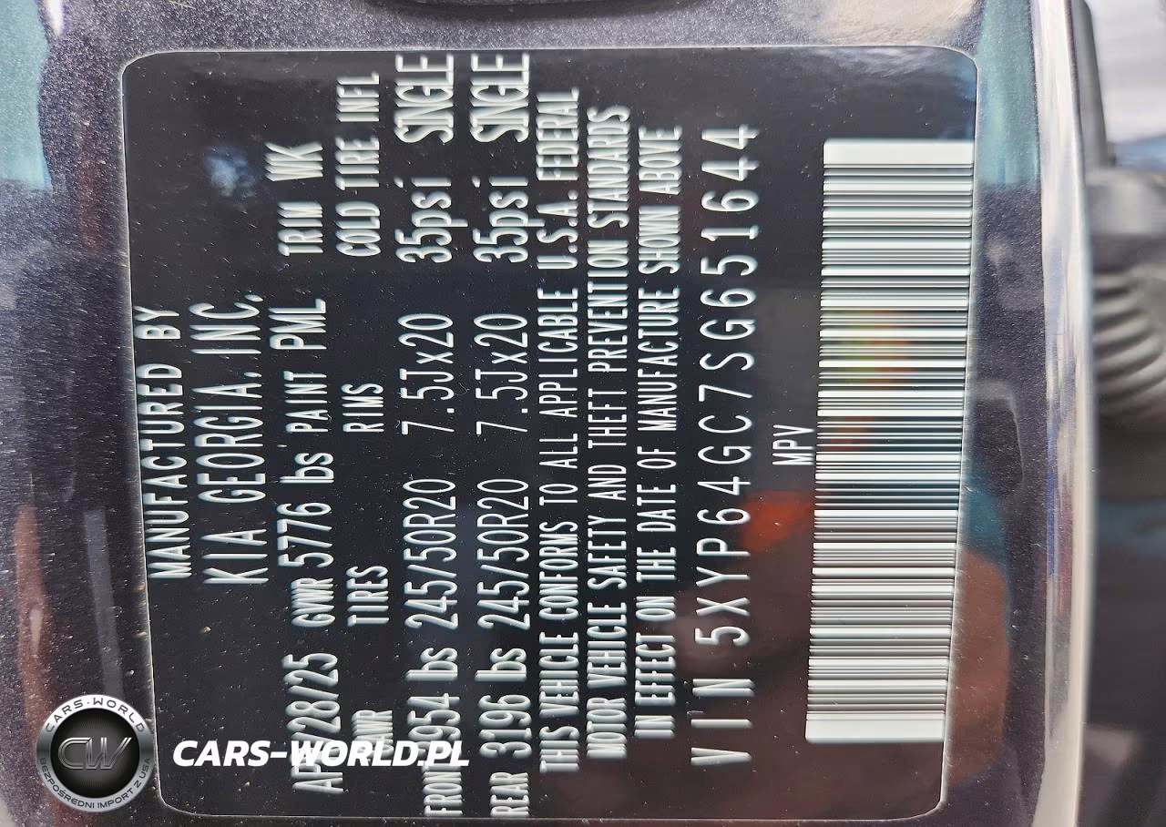2025 Kia Telluride S VIN:5XYP64GC7SG651644 - 14