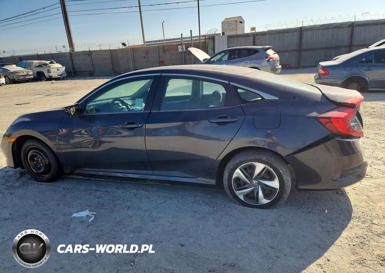 2019 Honda Civic Lx VIN:2HGFC2F65KH573520 - 2