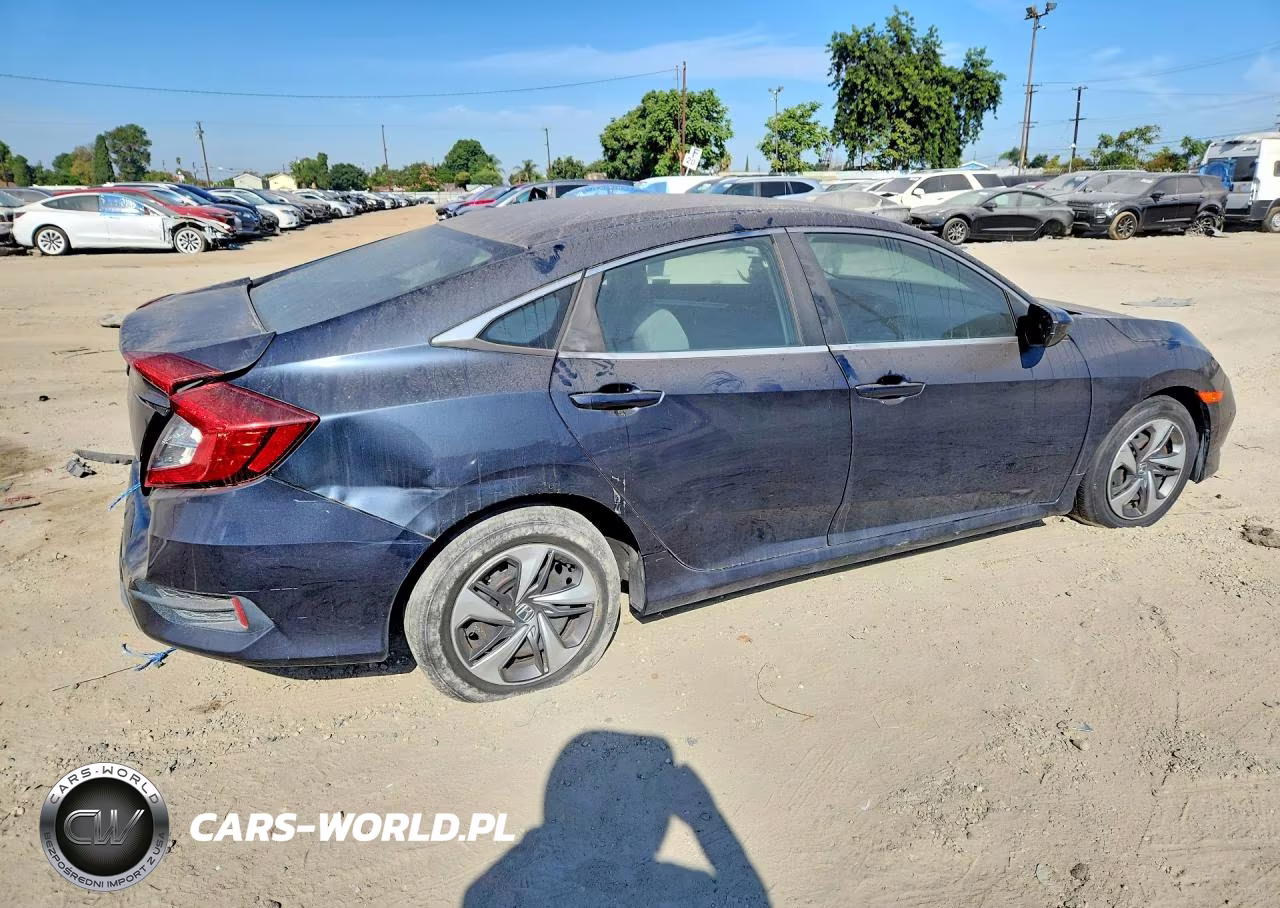 2019 Honda Civic Lx VIN:2HGFC2F65KH573520 - 3