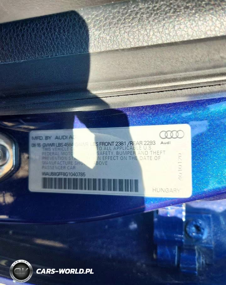 2016 Audi A3 Premium VIN:WAUB8GFF8G1040785 - 12