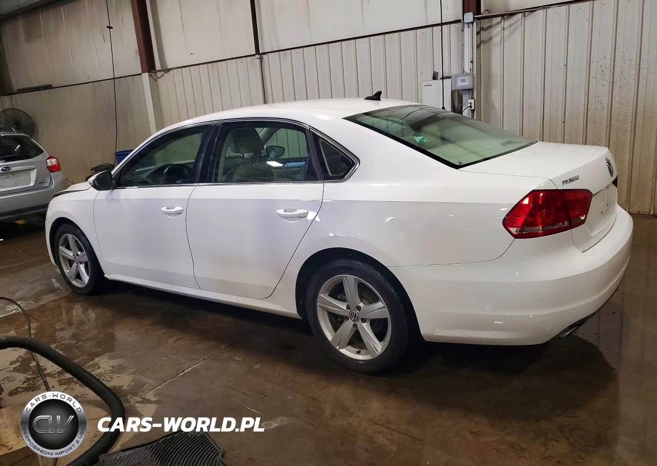 2012 Volkswagen Passat Se VIN:1VWBP7A32CC095215 - 2