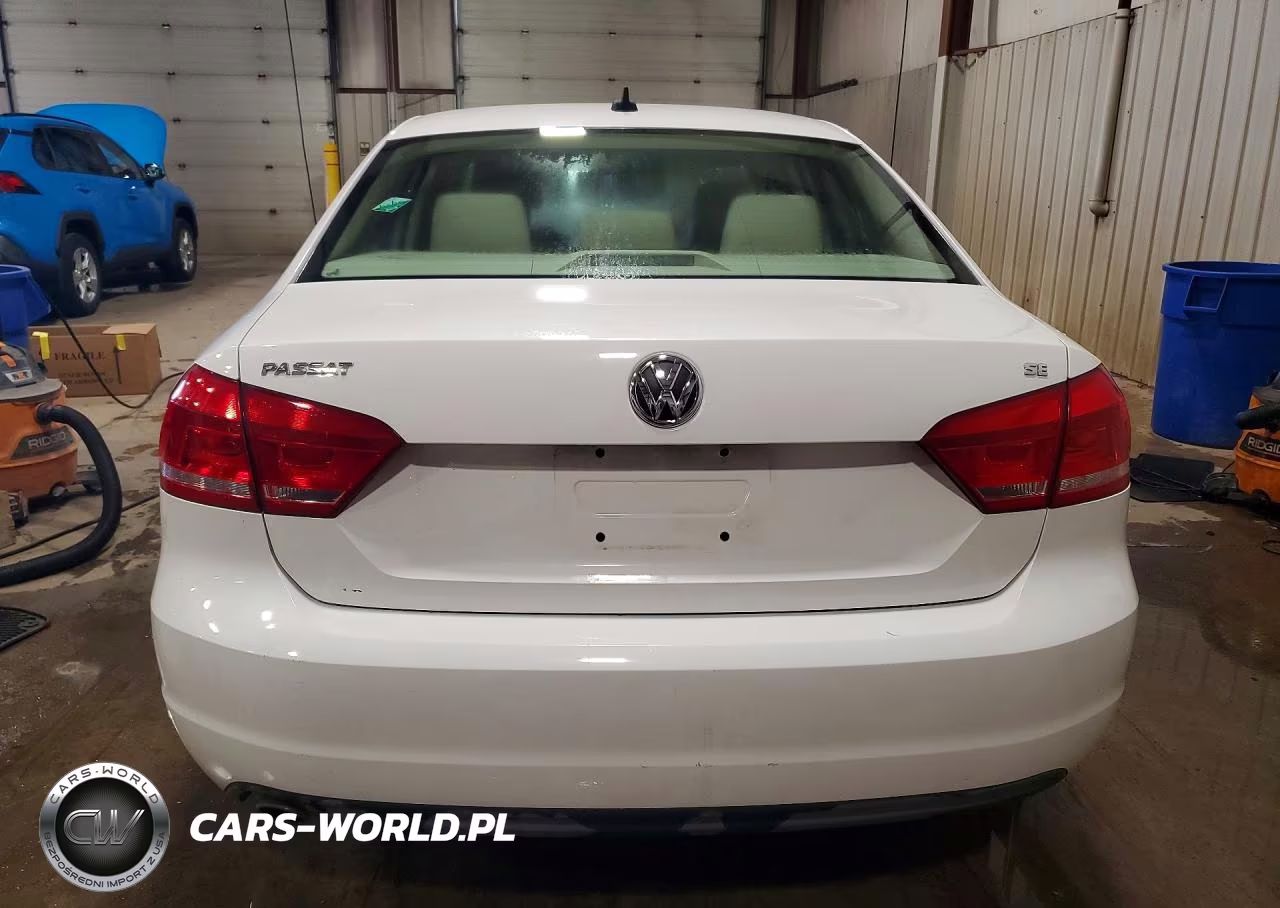 2012 Volkswagen Passat Se VIN:1VWBP7A32CC095215 - 6