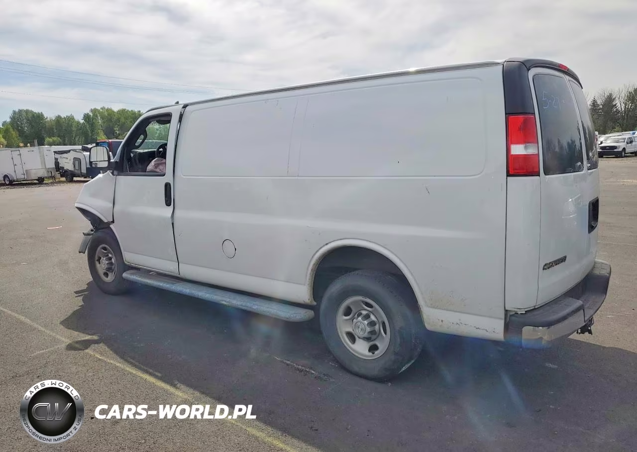 2019 Chevrolet Express 2500 Cargo Delivery Van VIN:1GCWGAFG0K1365887 - 2