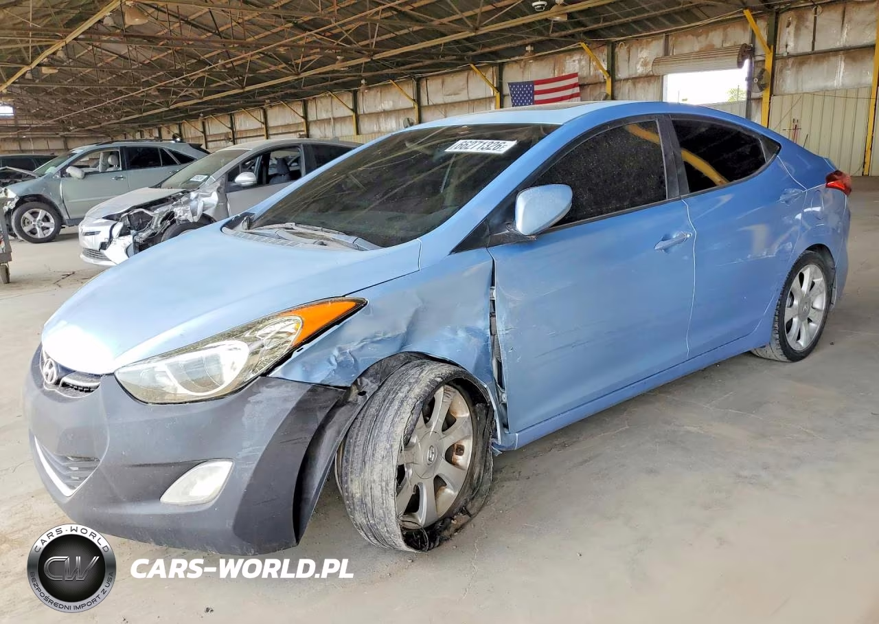 2011 Hyundai Elantra Limited VIN:KMHDH4AE4BU119608 - 1