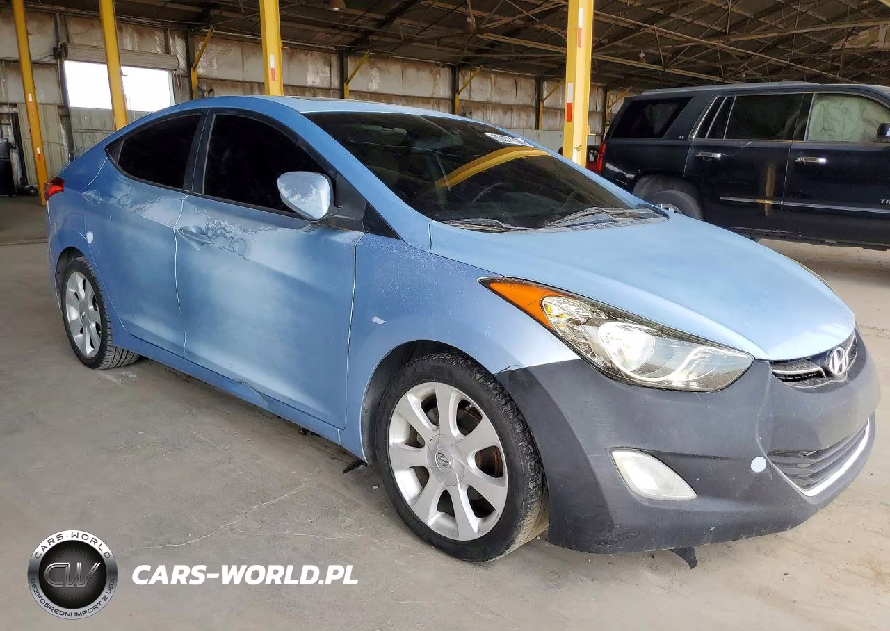2011 Hyundai Elantra Limited VIN:KMHDH4AE4BU119608 - 4