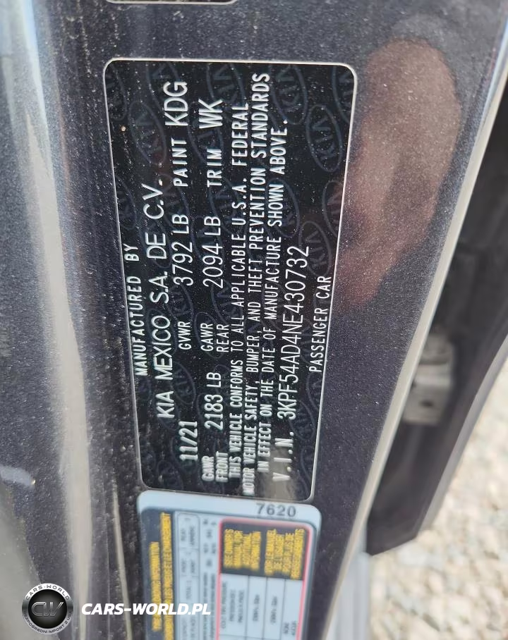 2022 Kia Forte Gt Line VIN:3KPF54AD4NE430732 - 13