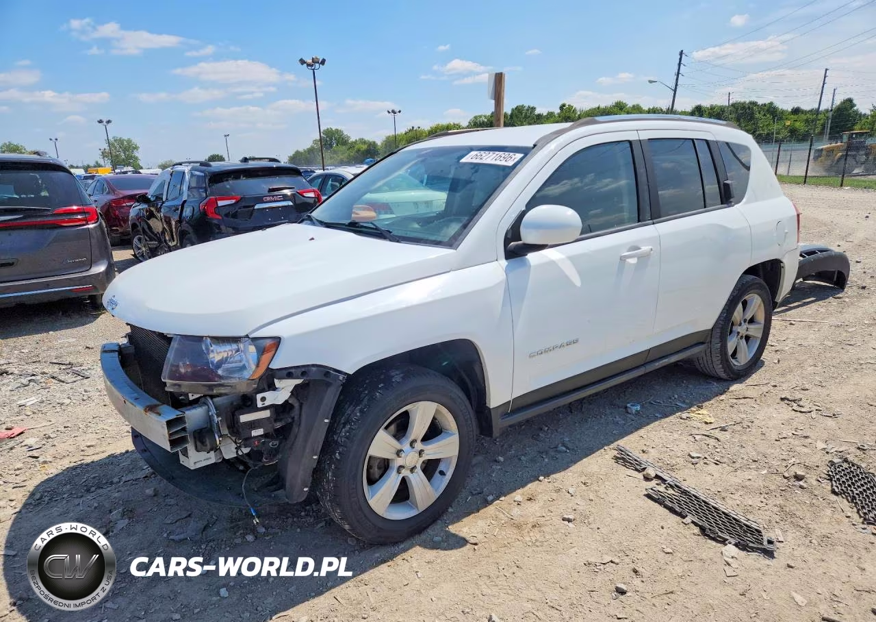 2014 Jeep Compass Latitude VIN:1C4NJDEB7ED885883 - 1