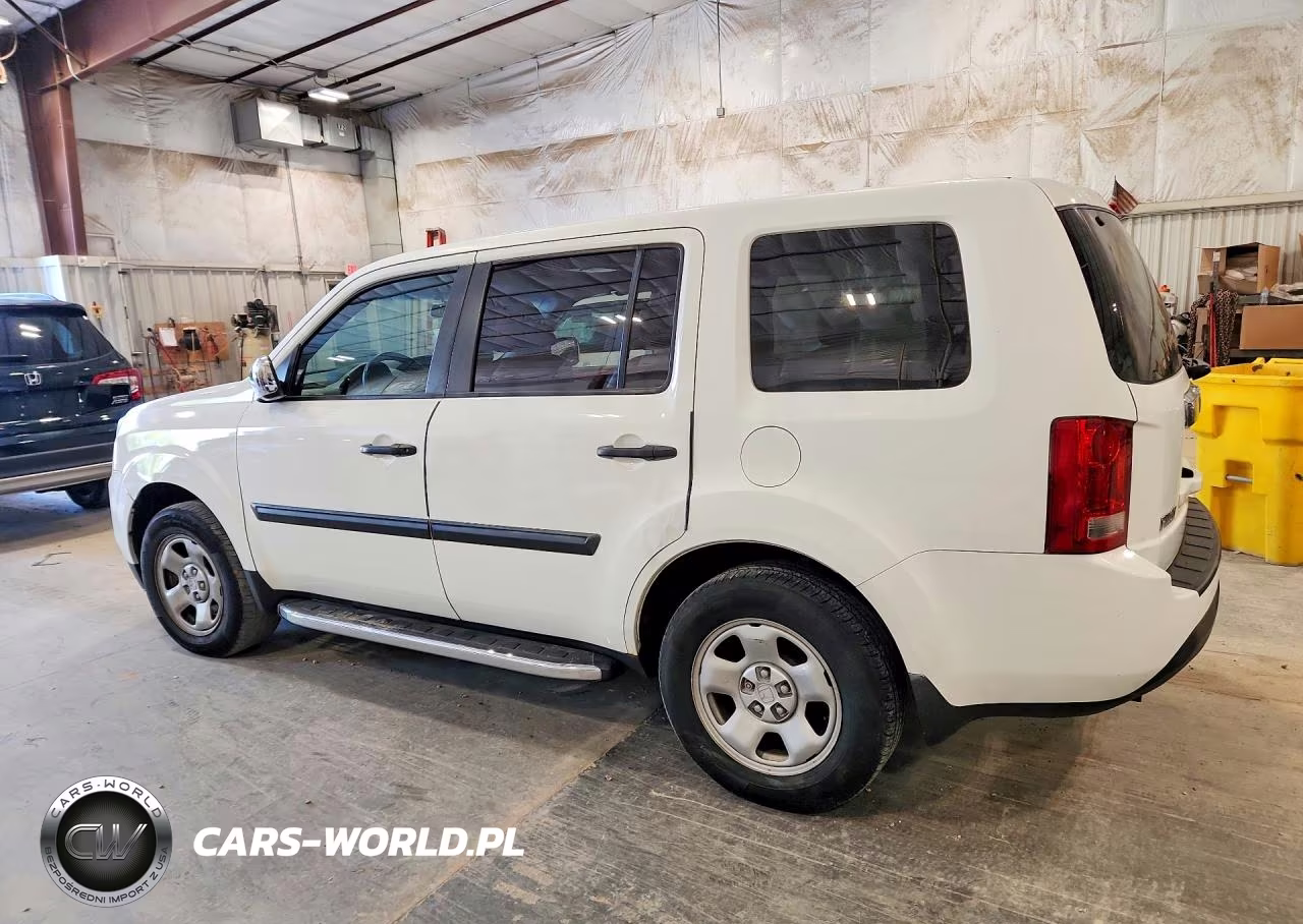 2015 Honda Pilot Lx VIN:5FNYF4H26FB019340 - 2