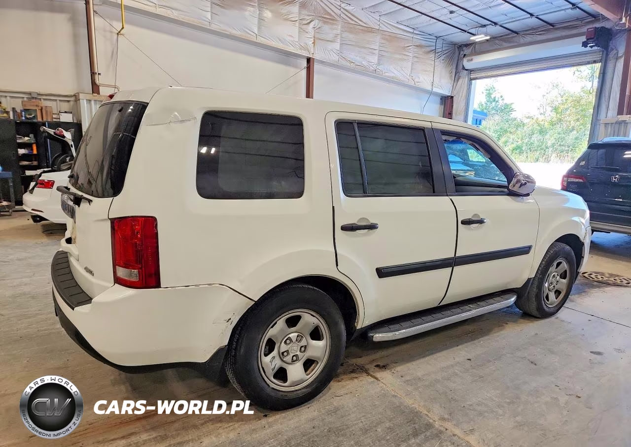 2015 Honda Pilot Lx VIN:5FNYF4H26FB019340 - 3