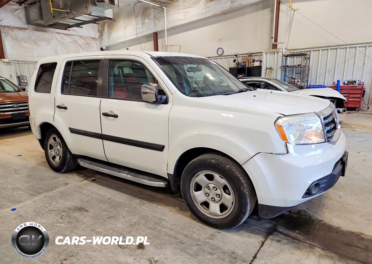 2015 Honda Pilot Lx VIN:5FNYF4H26FB019340 - 4