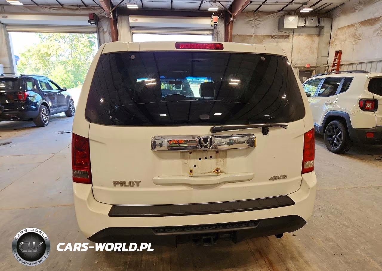 2015 Honda Pilot Lx VIN:5FNYF4H26FB019340 - 6
