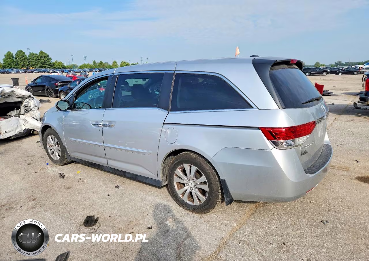 2015 Honda Odyssey Exl VIN:5FNRL5H63FB015803 - 2