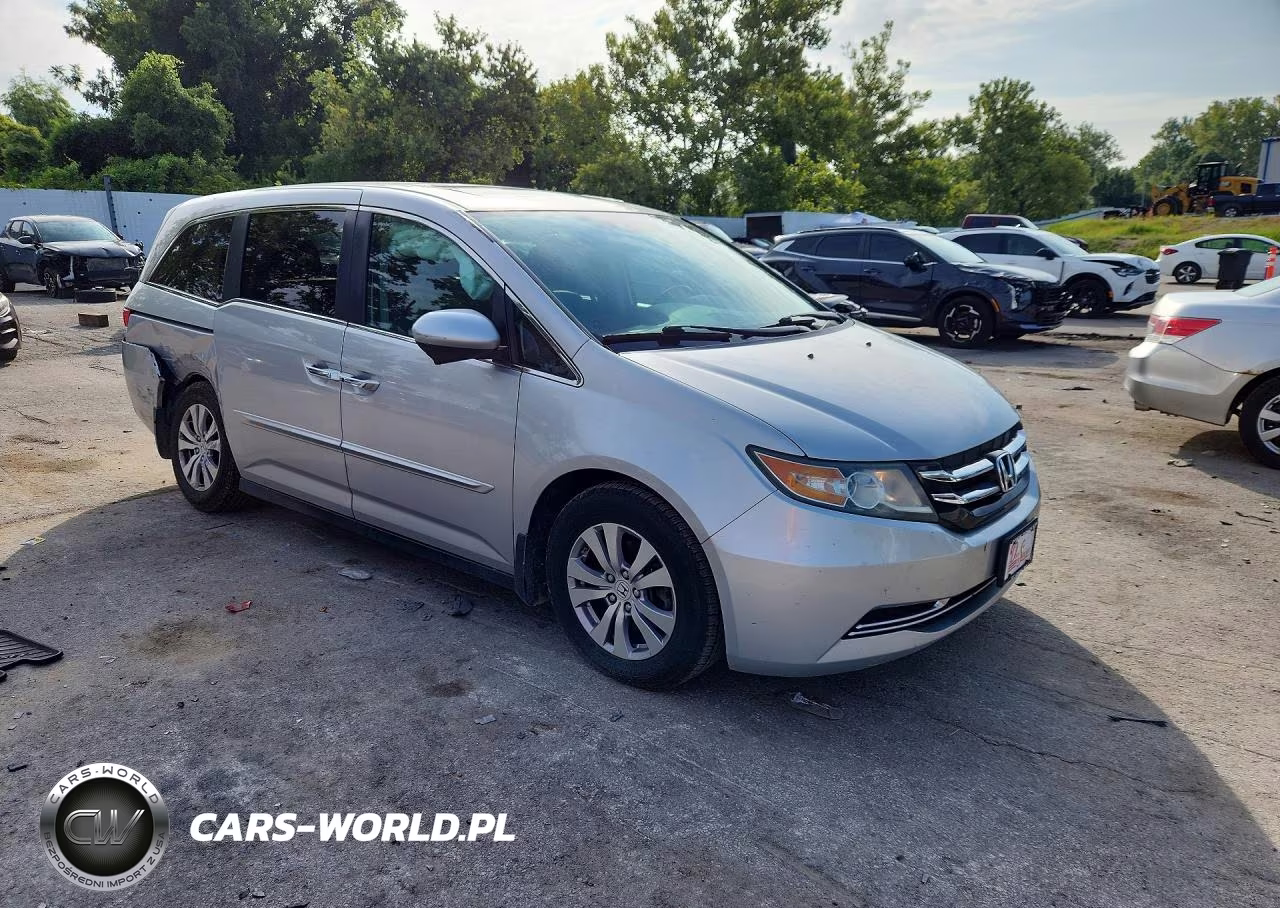 2015 Honda Odyssey Exl VIN:5FNRL5H63FB015803 - 4