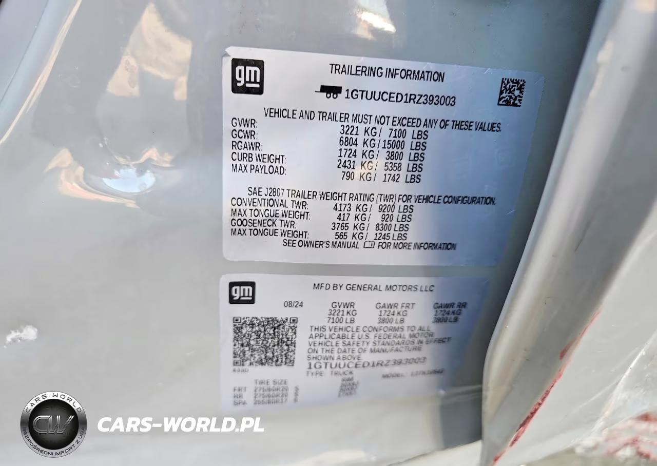 2024 GMC Sierra K1500 Elevation VIN:1GTUUCED1RZ393003 - 12