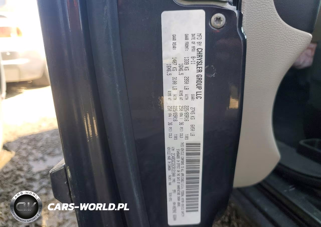 2012 Dodge Grand Caravan Sxt VIN:2C4RDGCG5CR121940 - 13
