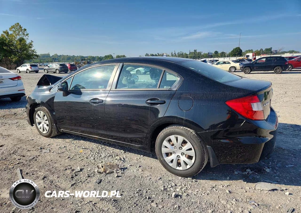 2012 Honda Civic Lx VIN:19XFB2F51CE088278 - 2