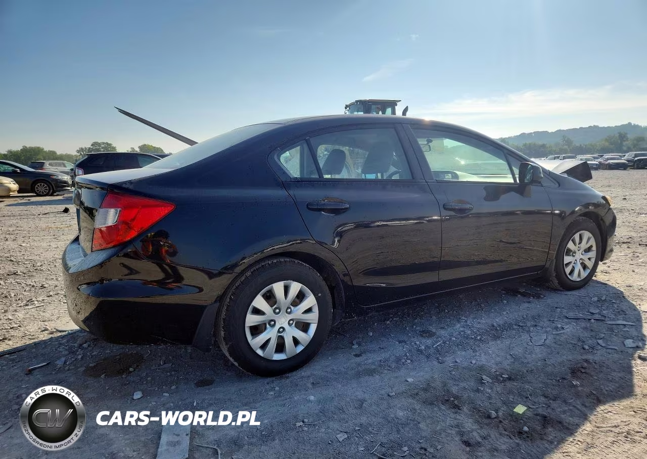 2012 Honda Civic Lx VIN:19XFB2F51CE088278 - 3