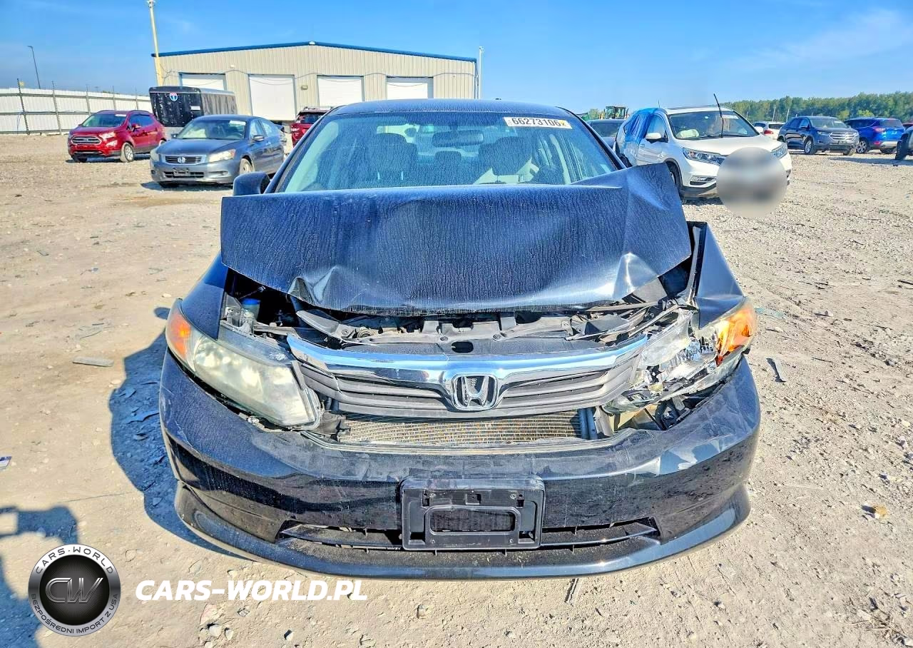 2012 Honda Civic Lx VIN:19XFB2F51CE088278 - 5