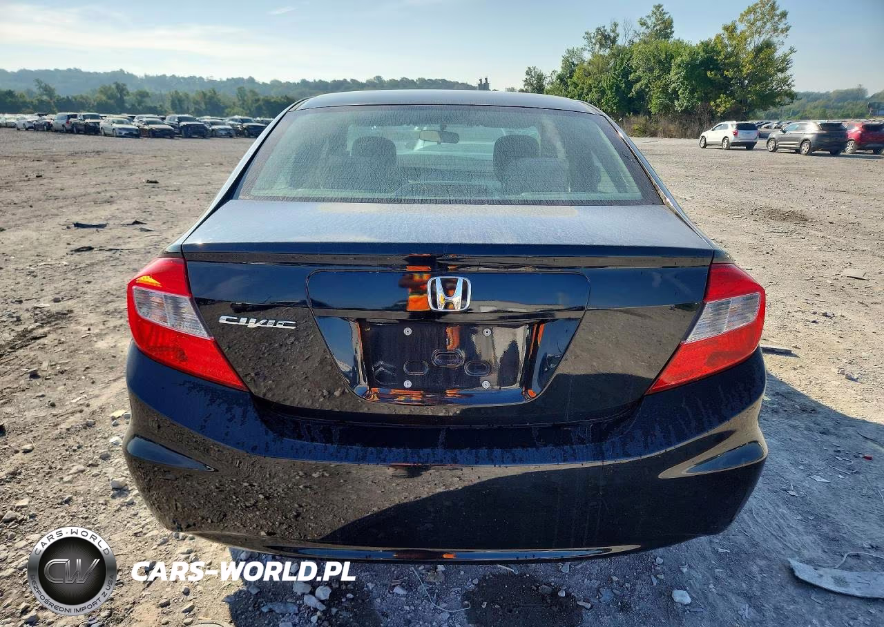 2012 Honda Civic Lx VIN:19XFB2F51CE088278 - 6