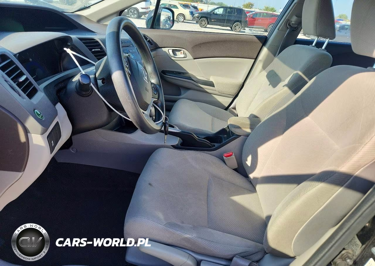 2012 Honda Civic Lx VIN:19XFB2F51CE088278 - 7