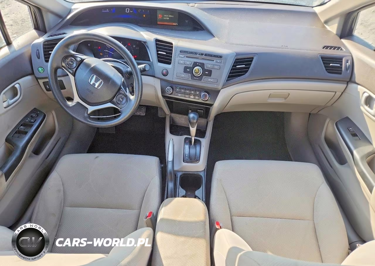 2012 Honda Civic Lx VIN:19XFB2F51CE088278 - 8
