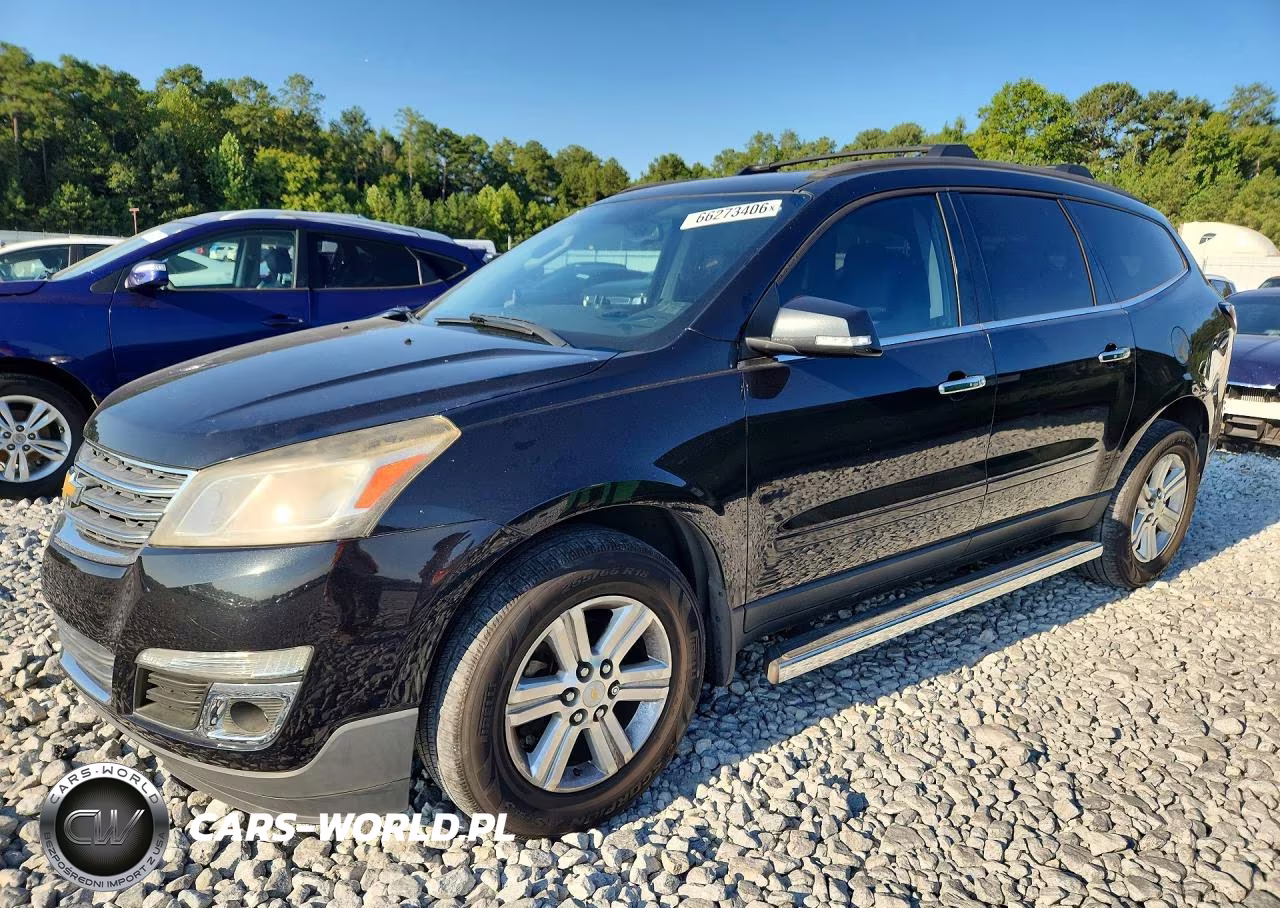 2013 Chevrolet Traverse Lt VIN:1GNKRJKD3DJ260467 - 1
