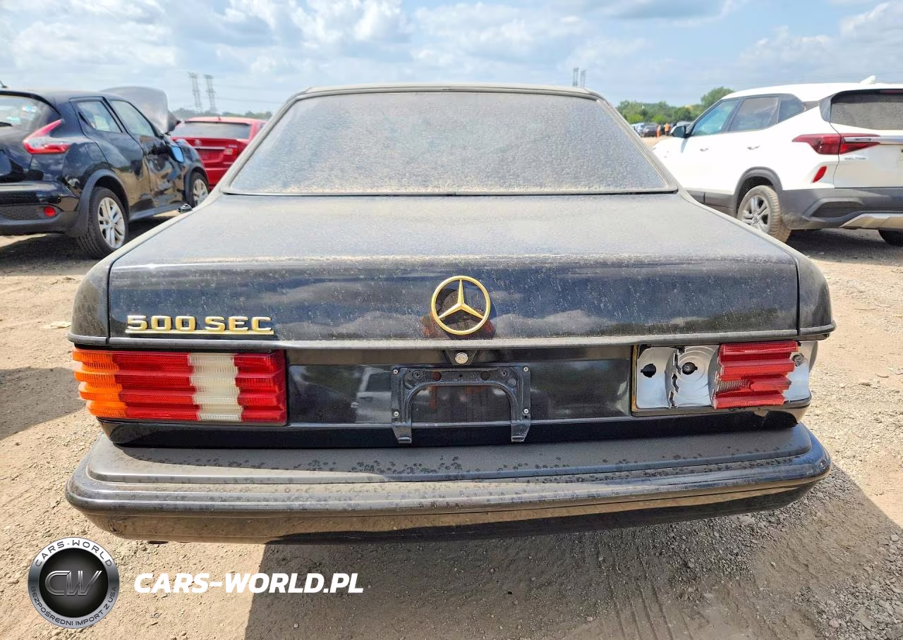 1984 Mercedes-Benz 500 Sec VIN:WDBCA44A9EA041635 - 6