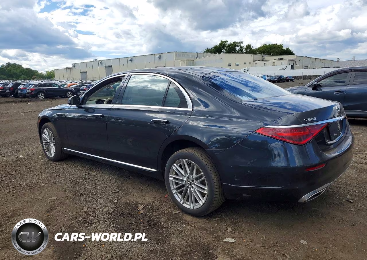 2021 Mercedes-Benz S 580 4Matic VIN:W1K6G7GBXMA032854 - 2