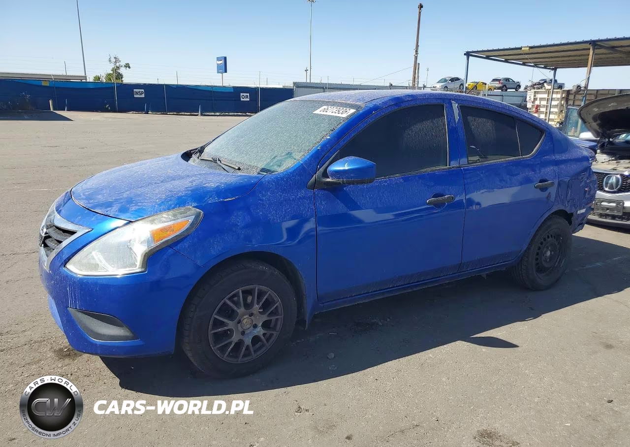2016 Nissan Versa 1.6 S Plus VIN:3N1CN7AP4GL819144 - 1