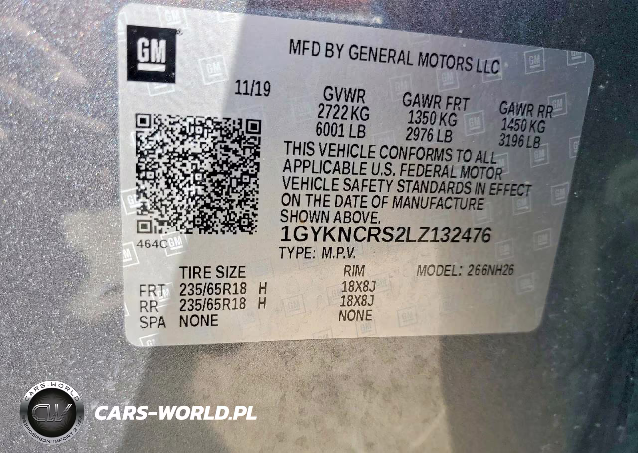2020 Cadillac Xt5 Premium Luxury VIN:1GYKNCRS2LZ132476 - 13