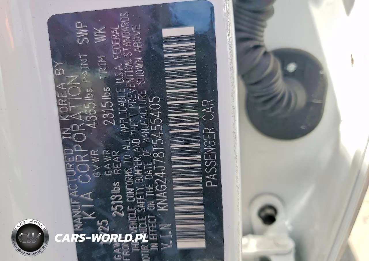 2026 Kia K5 Lxs VIN:KNAG24J78T5455405 - 12