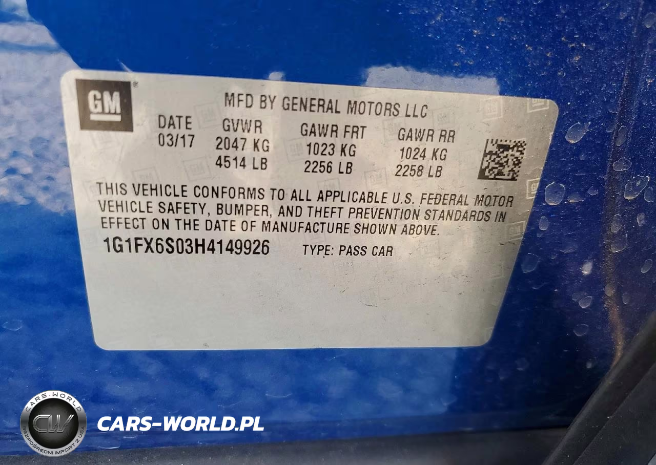 2017 Chevrolet Bolt Ev Premier VIN:1G1FX6S03H4149926 - 14