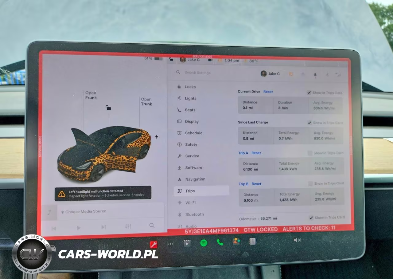 2021 Tesla Model 3 VIN:5YJ3E1EA4MF961374 - 9