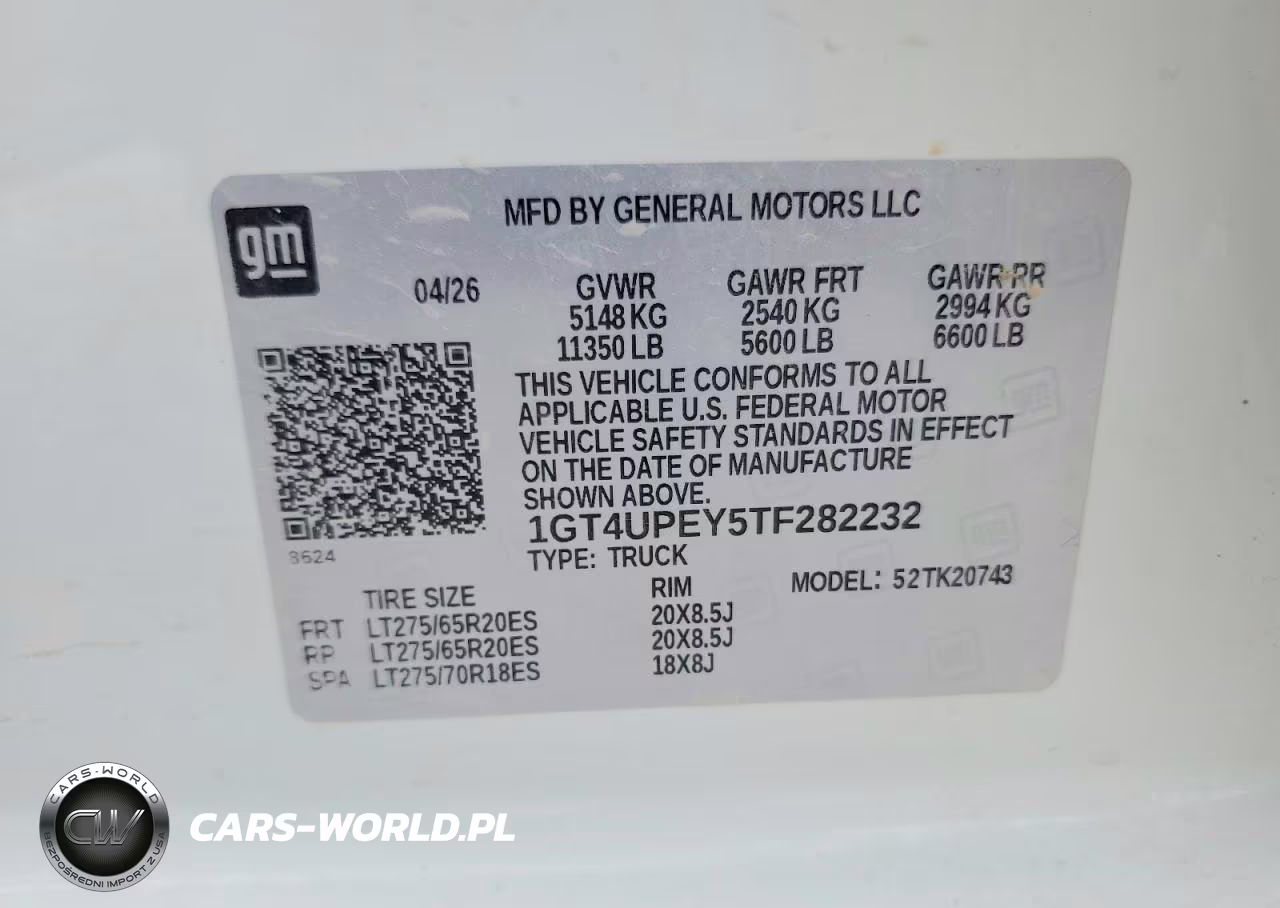 2026 GMC Sierra K2500 At4 VIN:1GT4UPEY5TF282232 - 13