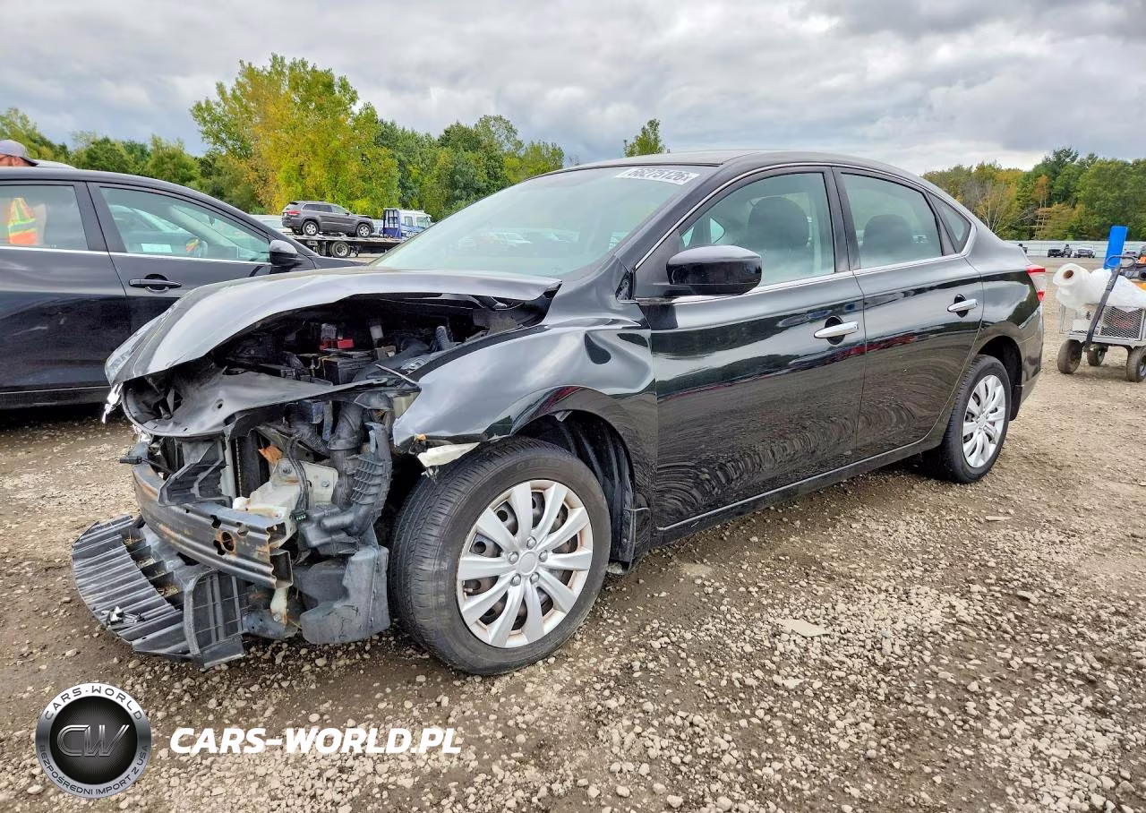 2015 Nissan Sentra S VIN:3N1AB7AP2FY309019 - 1