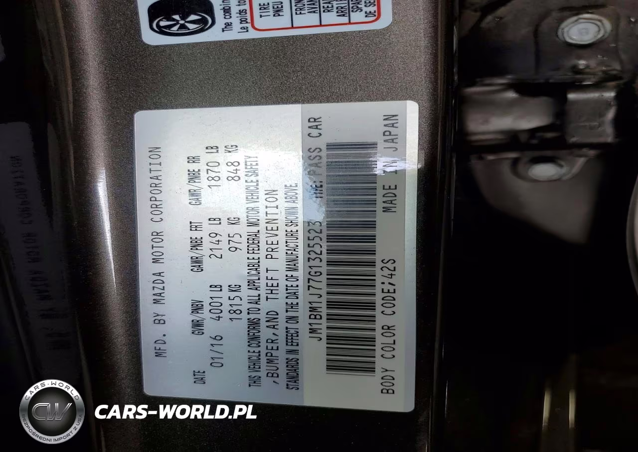 2016 Mazda 3 Sport VIN:JM1BM1J77G1325523 - 14