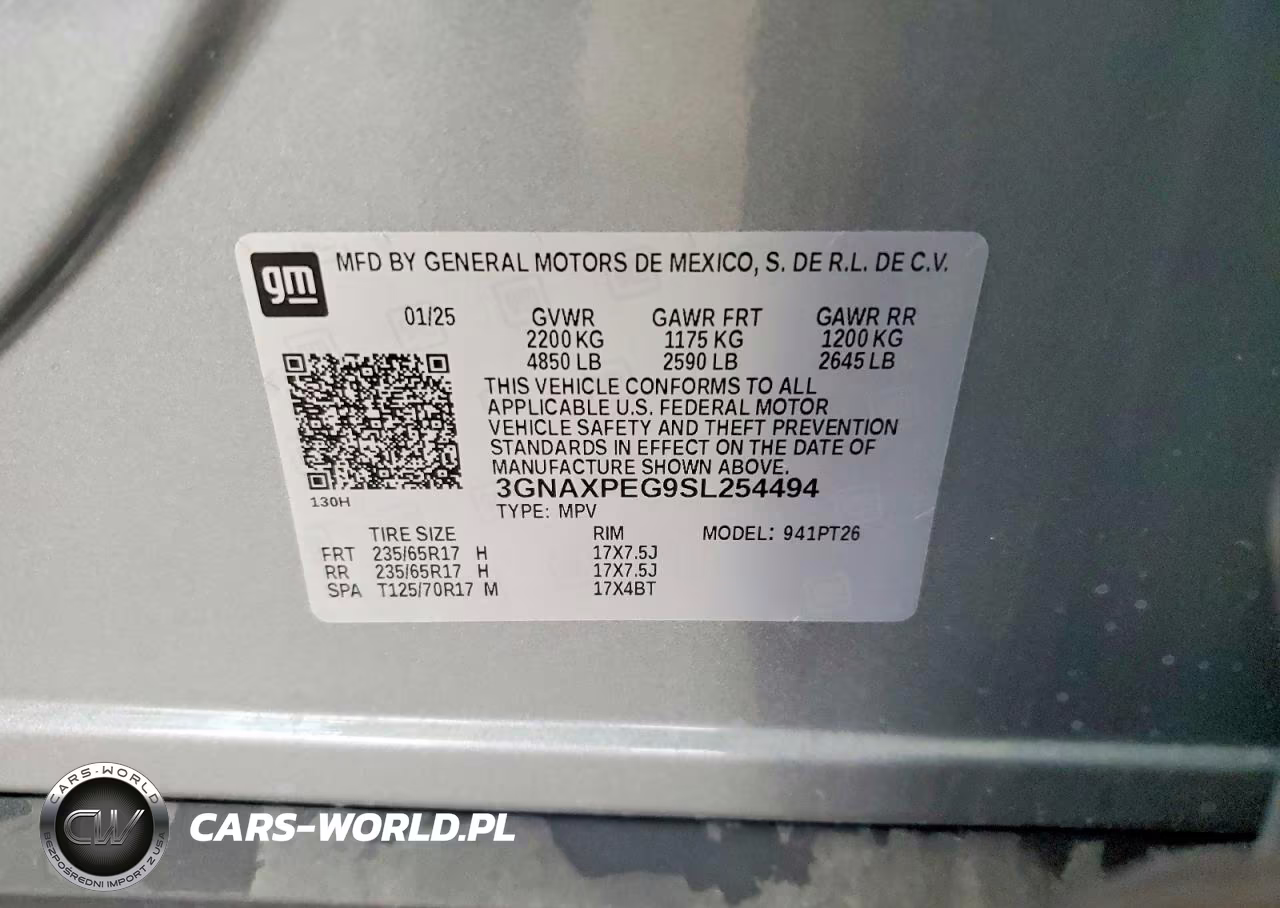 2025 Chevrolet Equinox Lt VIN:3GNAXPEG9SL254494 - 14