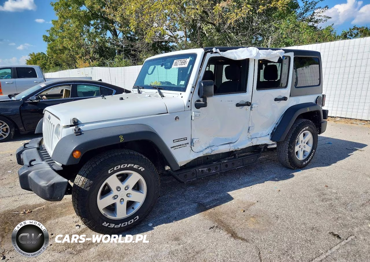 2017 Jeep Wrangler Unlimited Sport VIN:1C4BJWDG1HL539365 - 1
