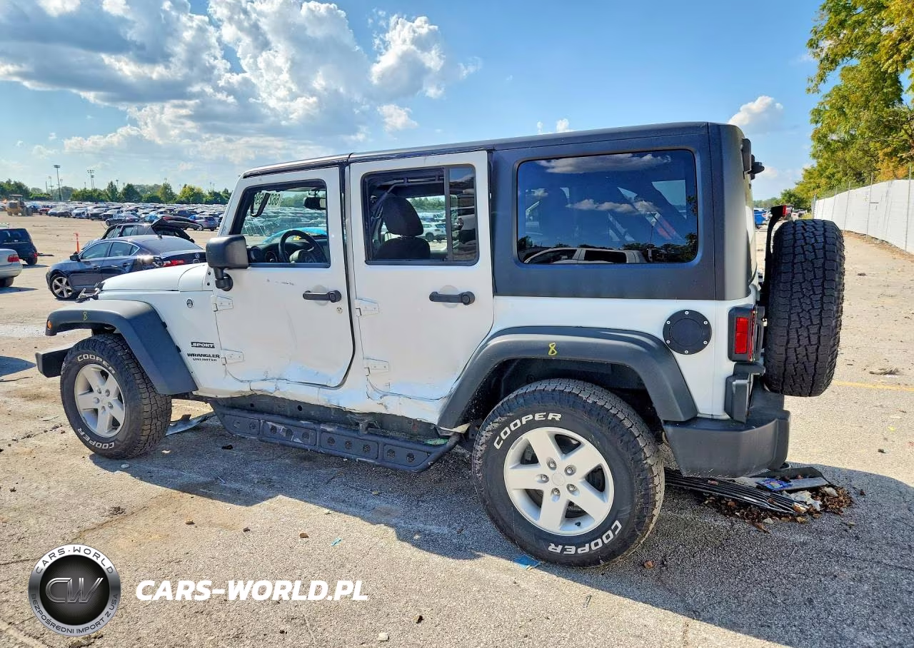 2017 Jeep Wrangler Unlimited Sport VIN:1C4BJWDG1HL539365 - 2