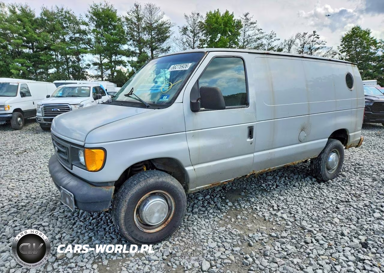 2004 Ford E350 Delivery Van VIN:1FTSE34L14HA19521 - 1