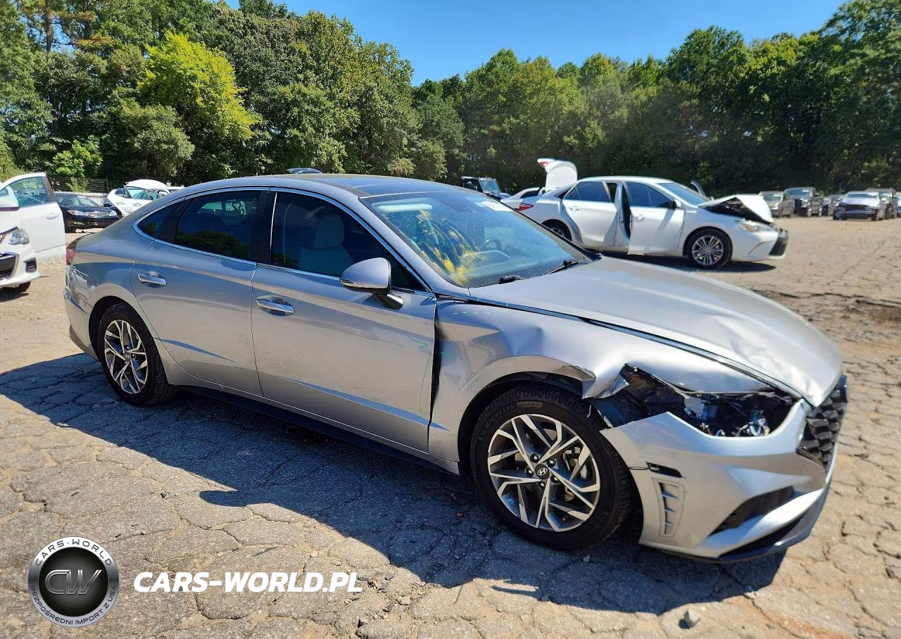 2020 Hyundai Sonata Sel VIN:5NPEF4JA2LH030966 - 4