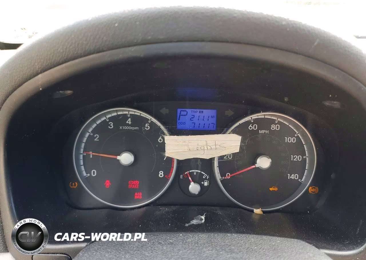 2010 Hyundai Accent Gls VIN:KMHCN4AC3AU528006 - 9