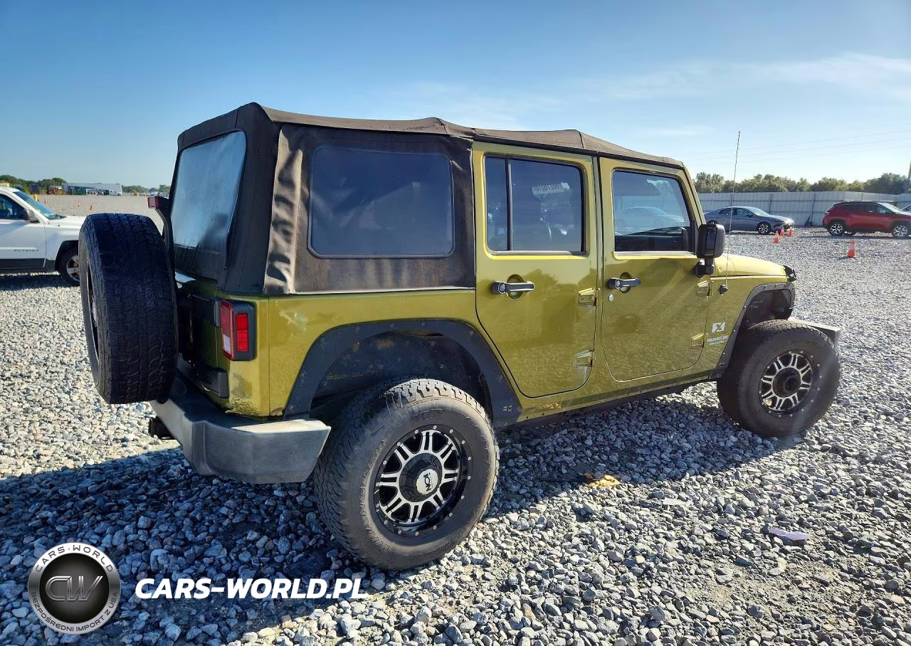 2007 Jeep Wrangler X VIN:1J4GA39107L203336 - 3