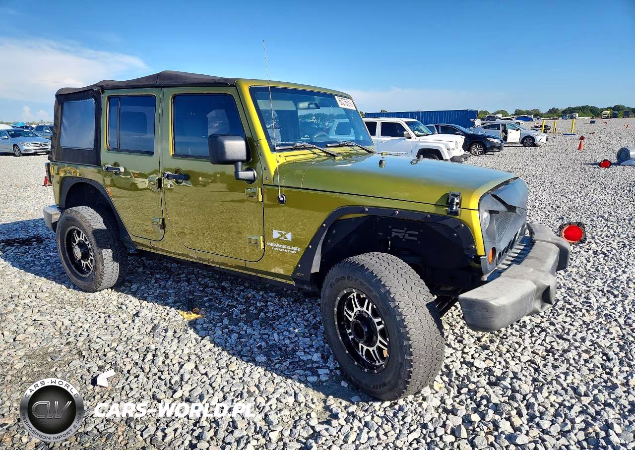 2007 Jeep Wrangler X VIN:1J4GA39107L203336 - 4