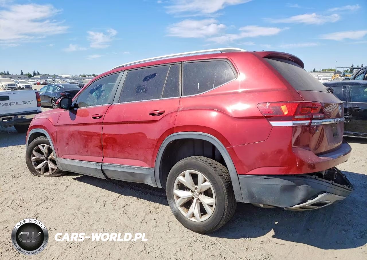 2018 Volkswagen Atlas Se VIN:1V2LR2CA1JC548767 - 2
