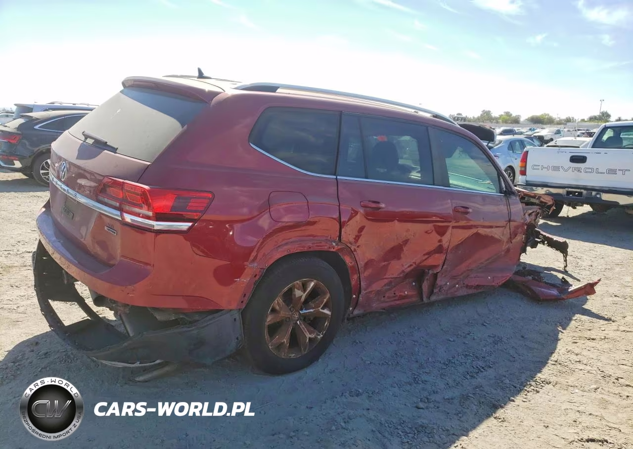 2018 Volkswagen Atlas Se VIN:1V2LR2CA1JC548767 - 3
